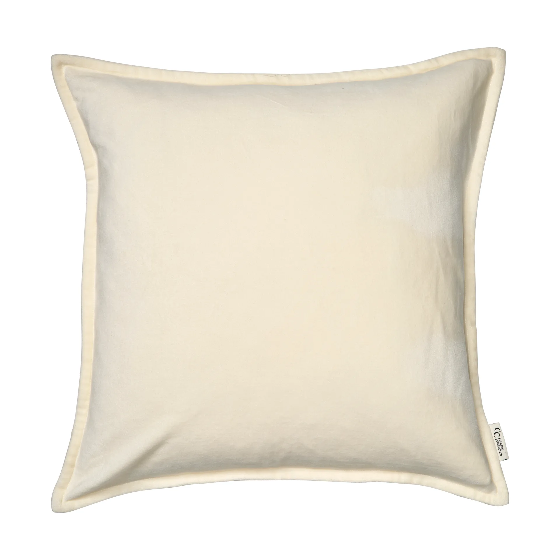 Housse de coussin Classic Velvet 50x50 cm, White Classic Collection