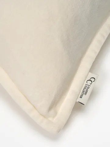 Housse de coussin Classic Velvet 50x50 cm - White - Classic Collection