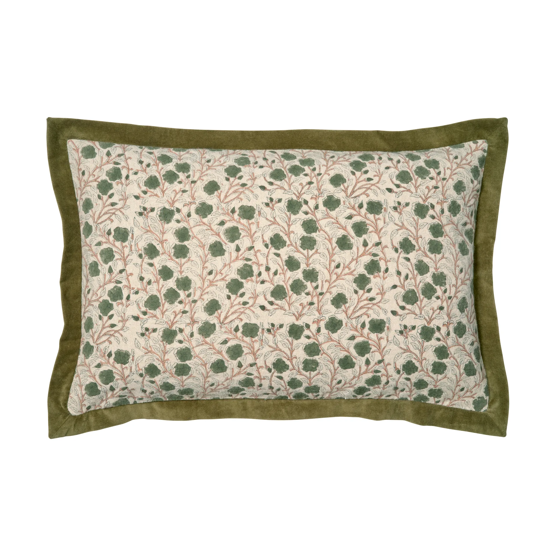 Housse de coussin Daisy 40x60 cm, Vert Classic Collection