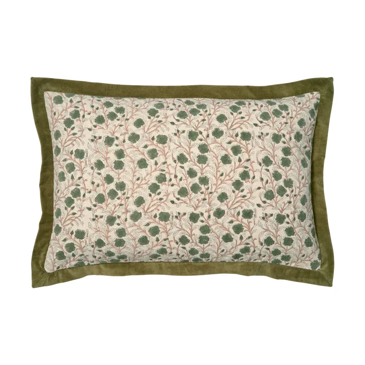Housse de coussin Daisy 40x60 cm - Vert - Classic Collection