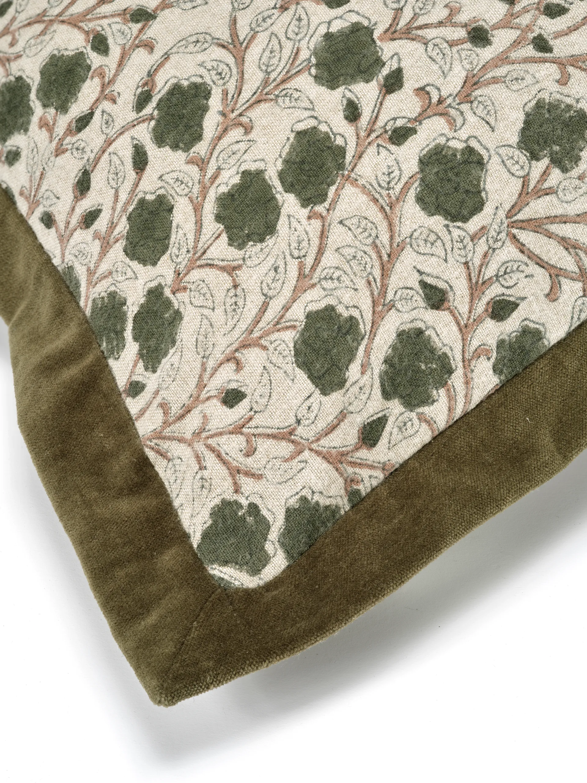 Housse de coussin Daisy 40x60 cm, Vert Classic Collection