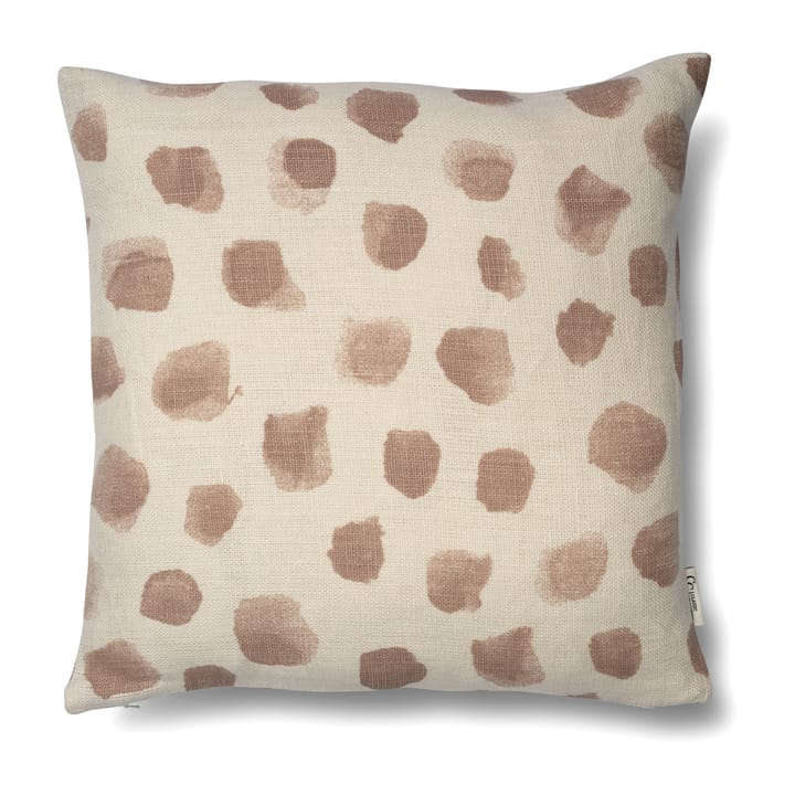 Housse de coussin Dotty 50x50 cm - Blanc-écorce - Classic Collection