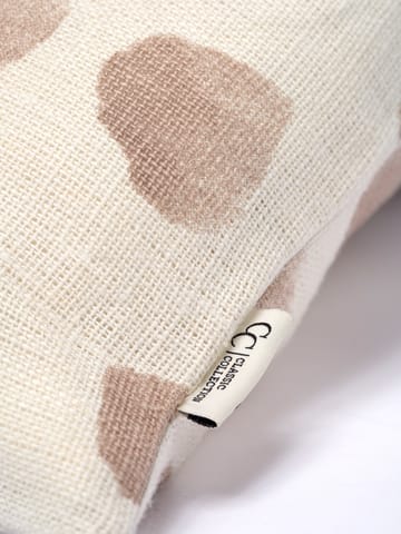 Housse de coussin Dotty 50x50 cm - Blanc-écorce - Classic Collection