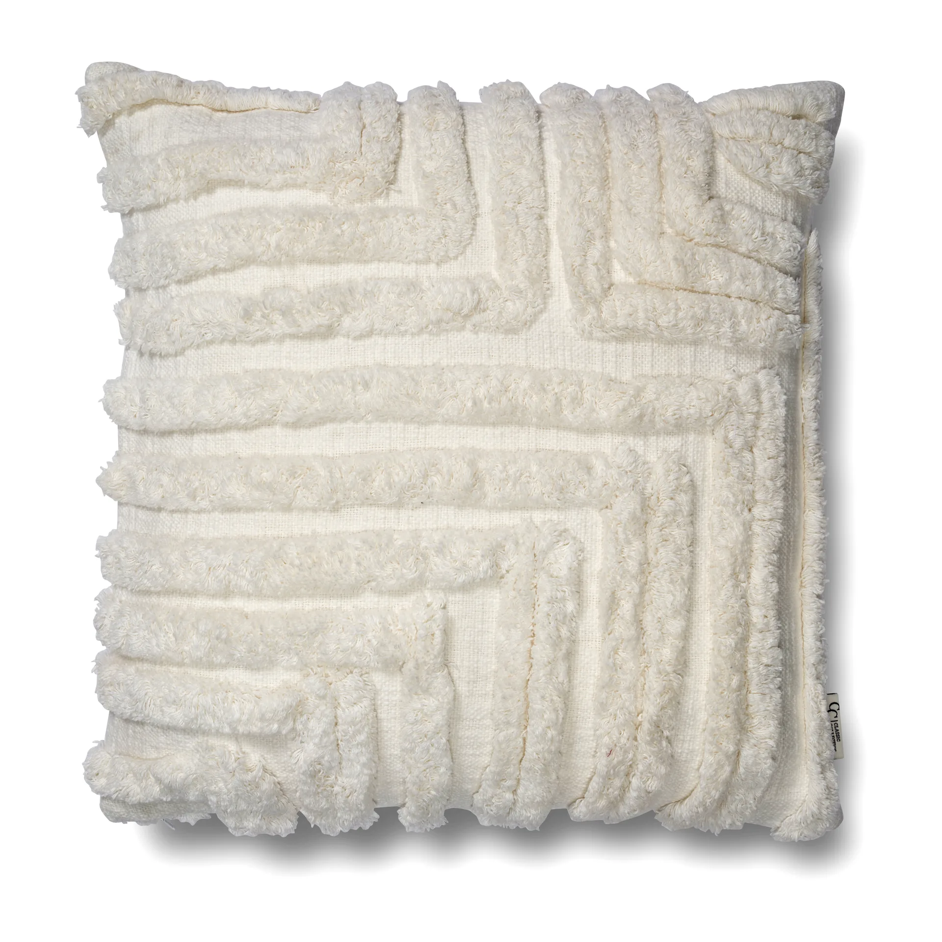 Housse de coussin Field 50x50 cm, Blanc Classic Collection