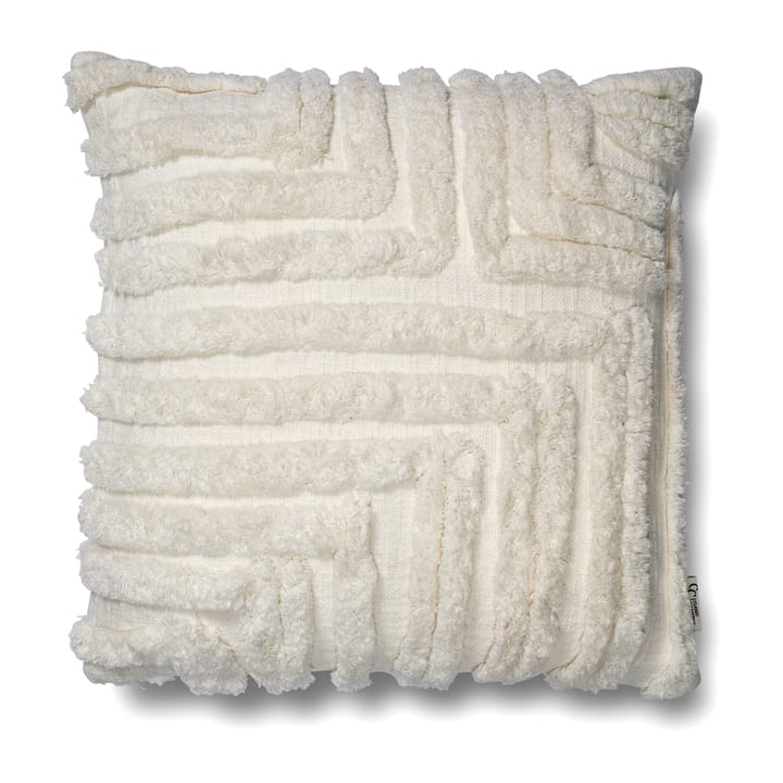 Housse de coussin Field 50x50 cm - Blanc - Classic Collection