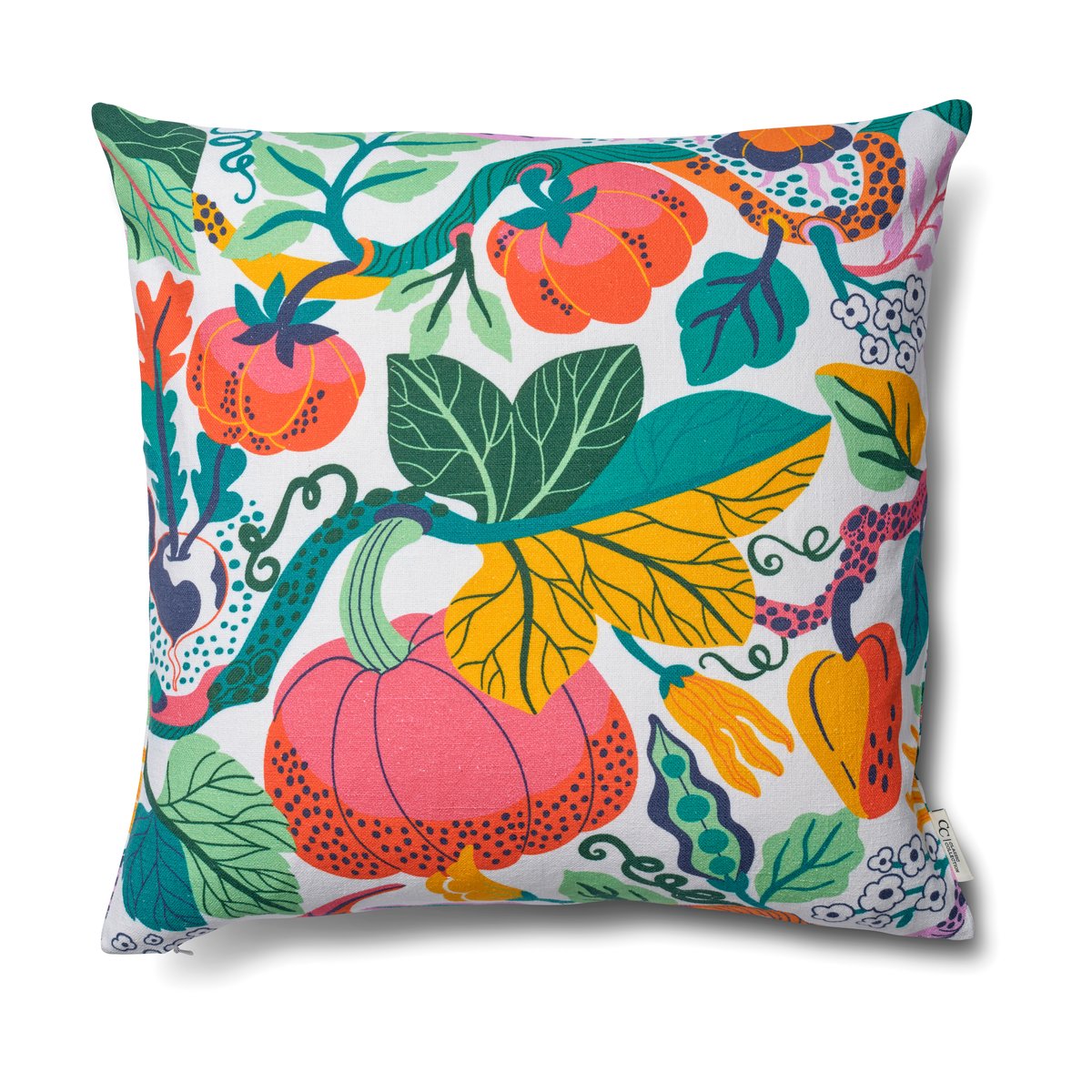 Classic Collection Housse de coussin Heritage Garden 50x50 cm White