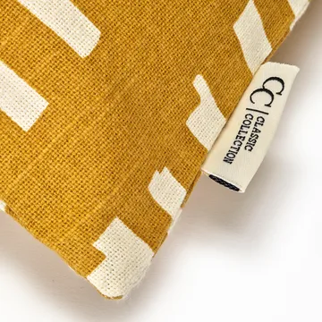 Housse de coussin Ikat Block 50x50 cm - Yellow - Classic Collection