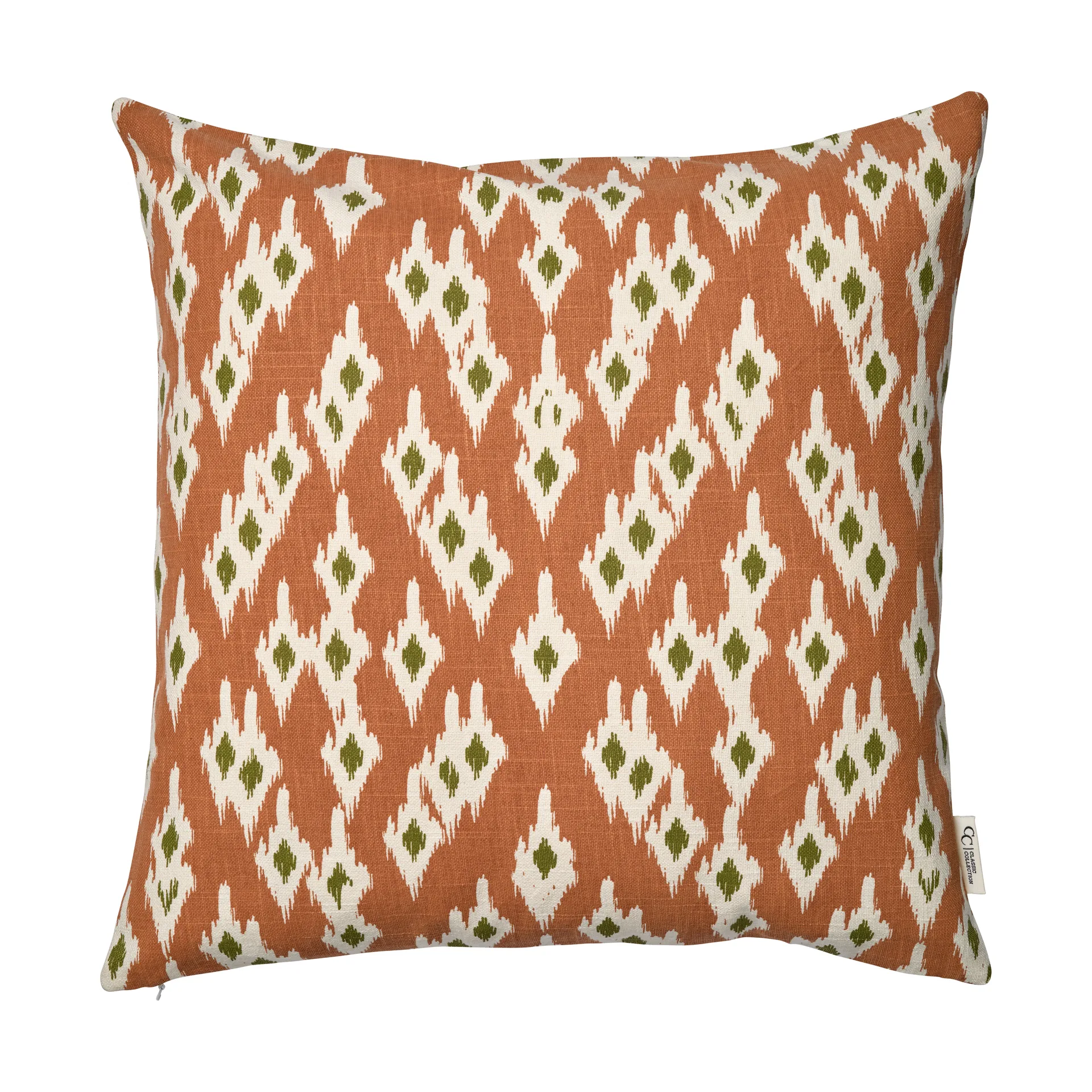 Housse de coussin Ikat Diamond 50x50 cm, Brown Classic Collection