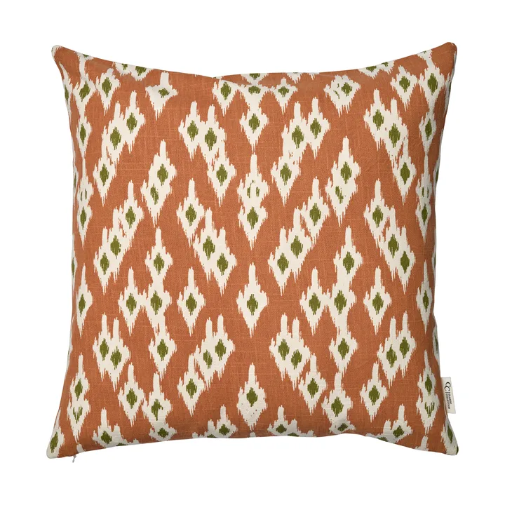Housse de coussin Ikat Diamond 50x50 cm - Brown - Classic Collection