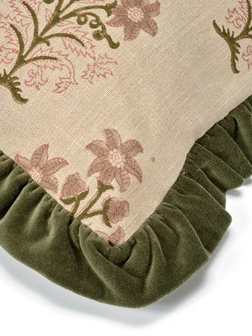 Housse de coussin Lily 50x50 cm - Vert - Classic Collection