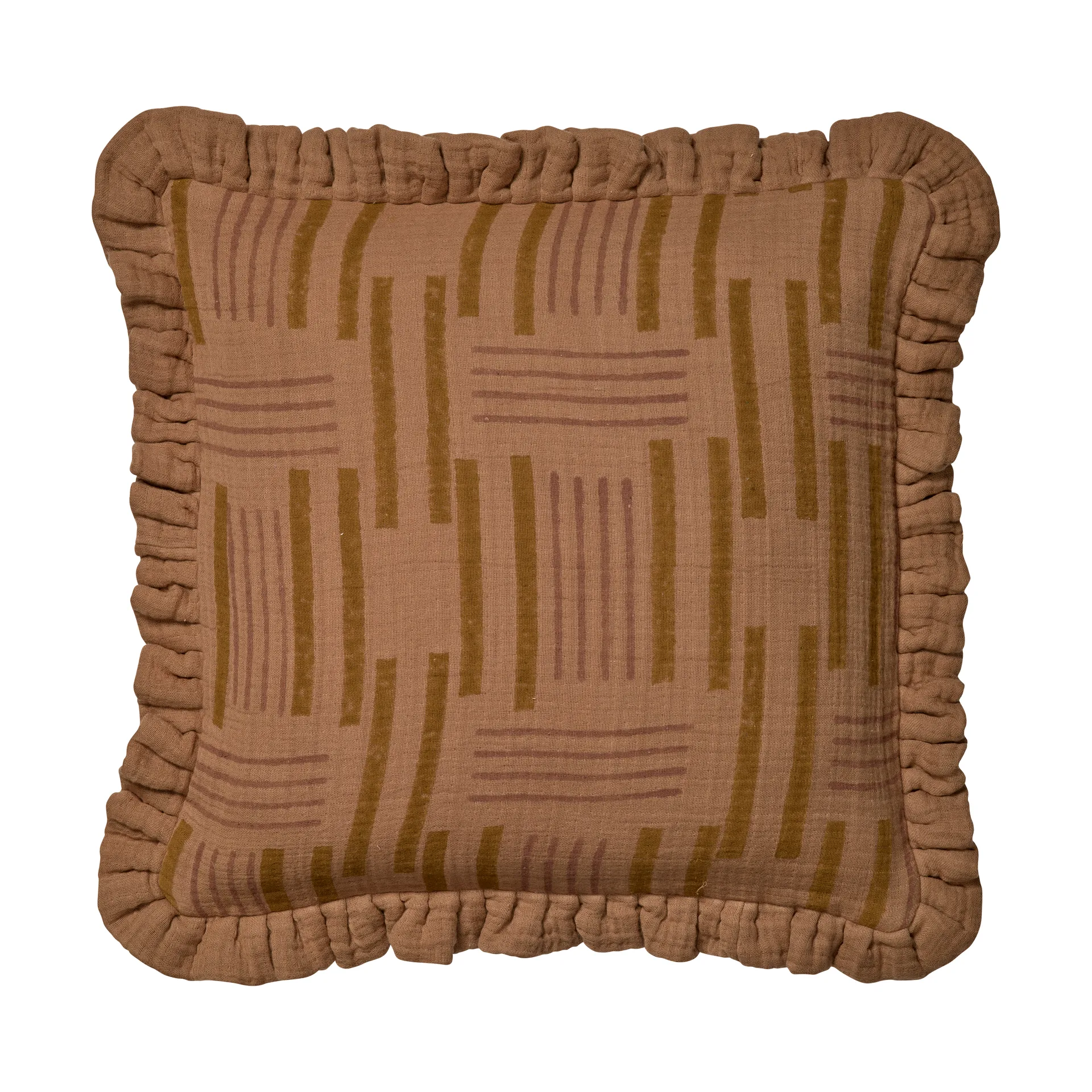 Housse de coussin Lines 50x50 cm, Amber Classic Collection
