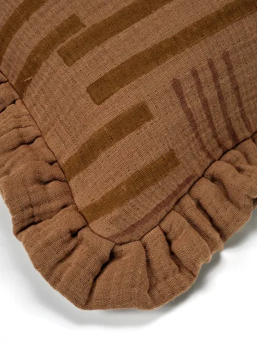 Housse de coussin Lines 50x50 cm - Amber - Classic Collection