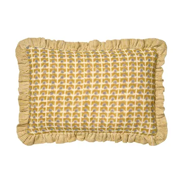 Housse de coussin Ripple 40x60 cm - Jaune - Classic Collection