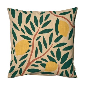 Housse de coussin Sunny Citrus 50x50 cm - Vert foncé - Classic Collection