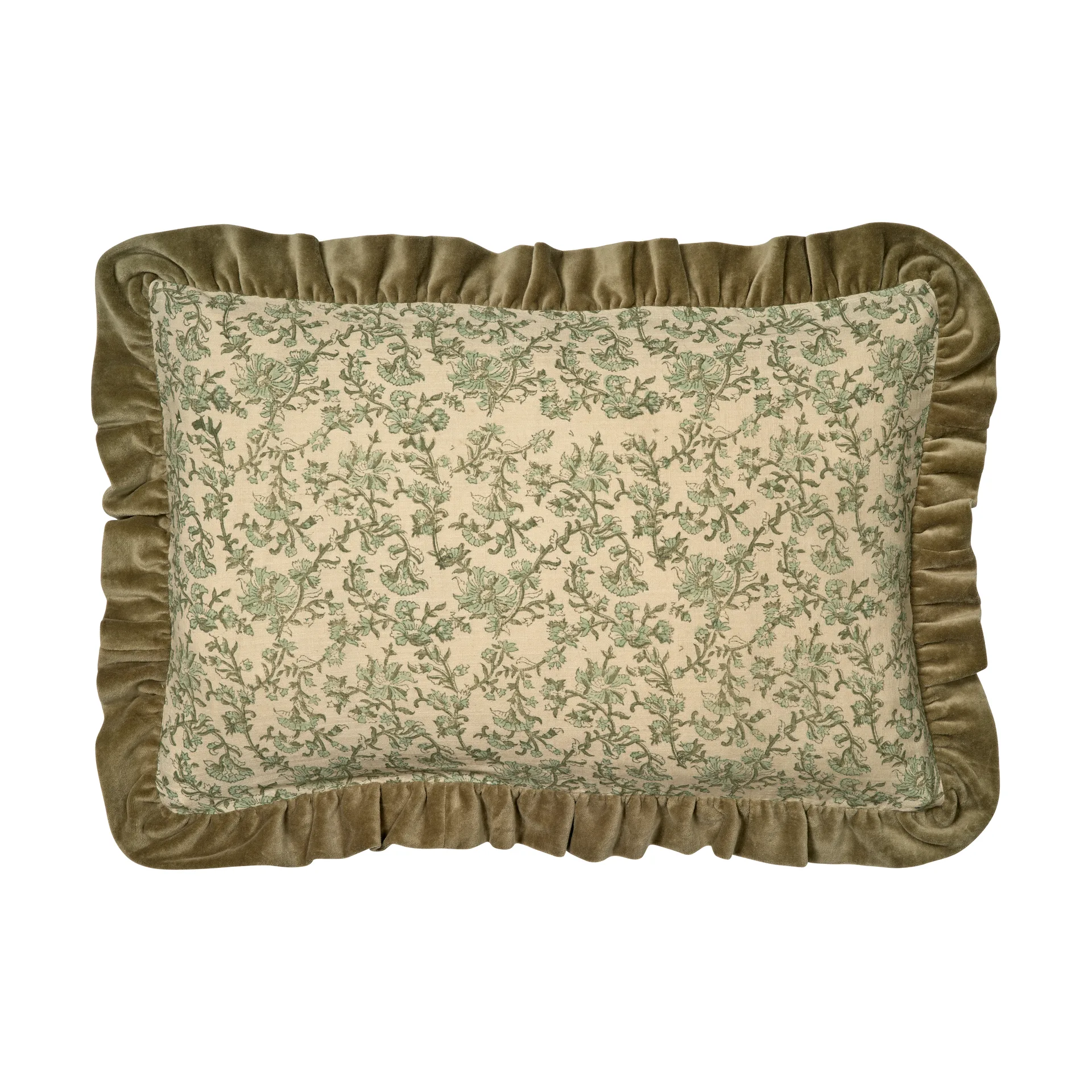 Housse de coussin Tendril 60x40 cm, Vert Classic Collection