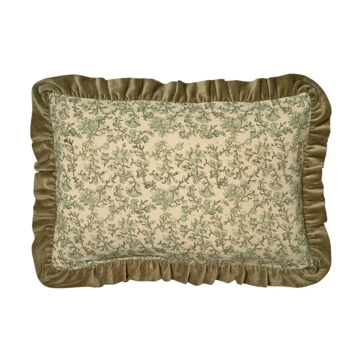 Housse de coussin Tendril 60x40 cm - Vert - Classic Collection