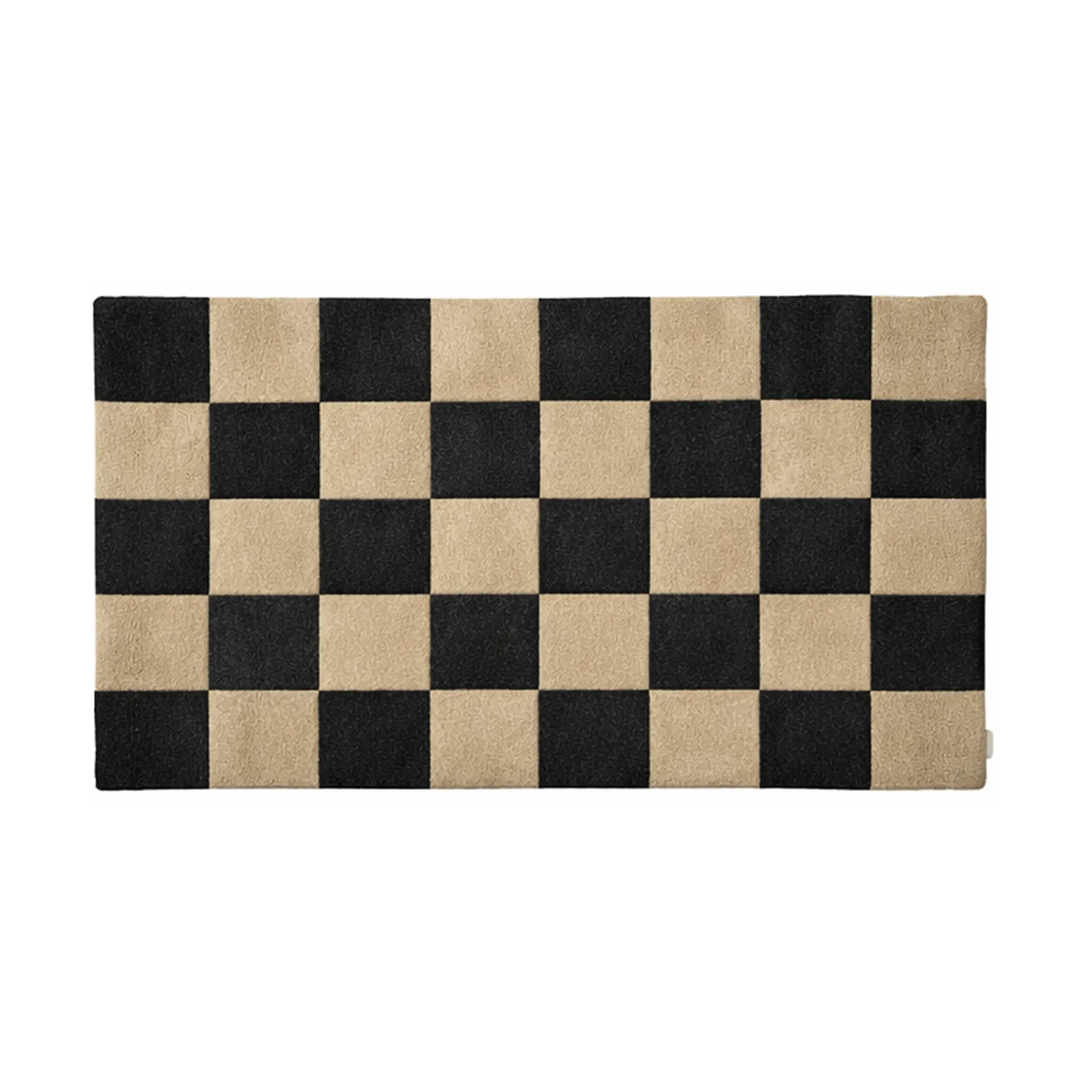 Paillasson Square, Black-natur, 85x130 cm Classic Collection