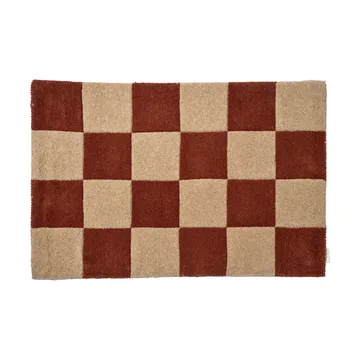 Paillasson Square - Brown-naturel, 60x90 cm - Classic Collection