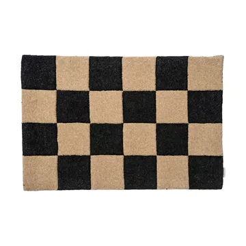 Paillasson Square - Noir-naturel, 60x90 cm - Classic Collection
