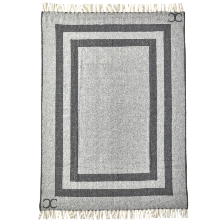 Plaid en laine Firenze 130 x 200cm - Iron gate - Classic Collection
