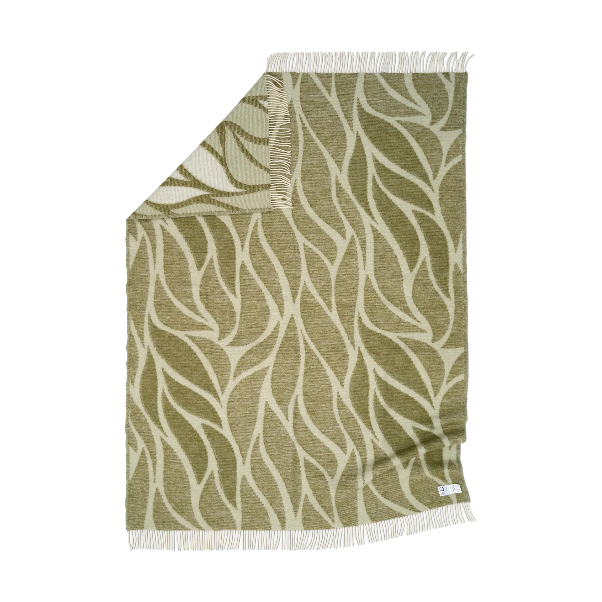 Plaid Folia 130x180 cm, Vert Classic Collection