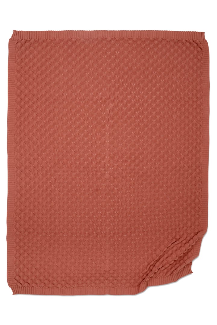 Plaid Gems 130 x 170cm, Dusty Coral Classic Collection