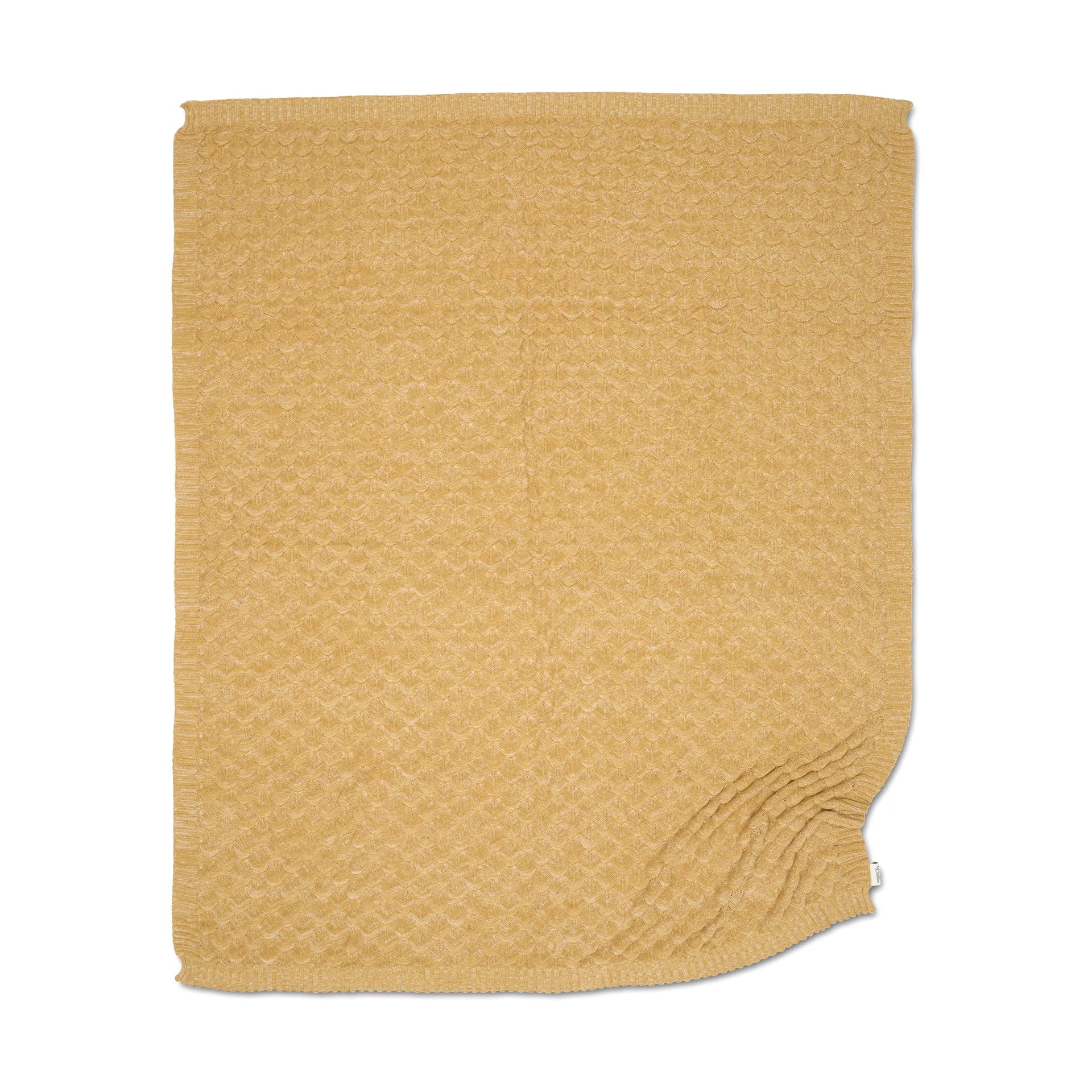 Plaid Gems 130 x 170cm, Jaune Classic Collection
