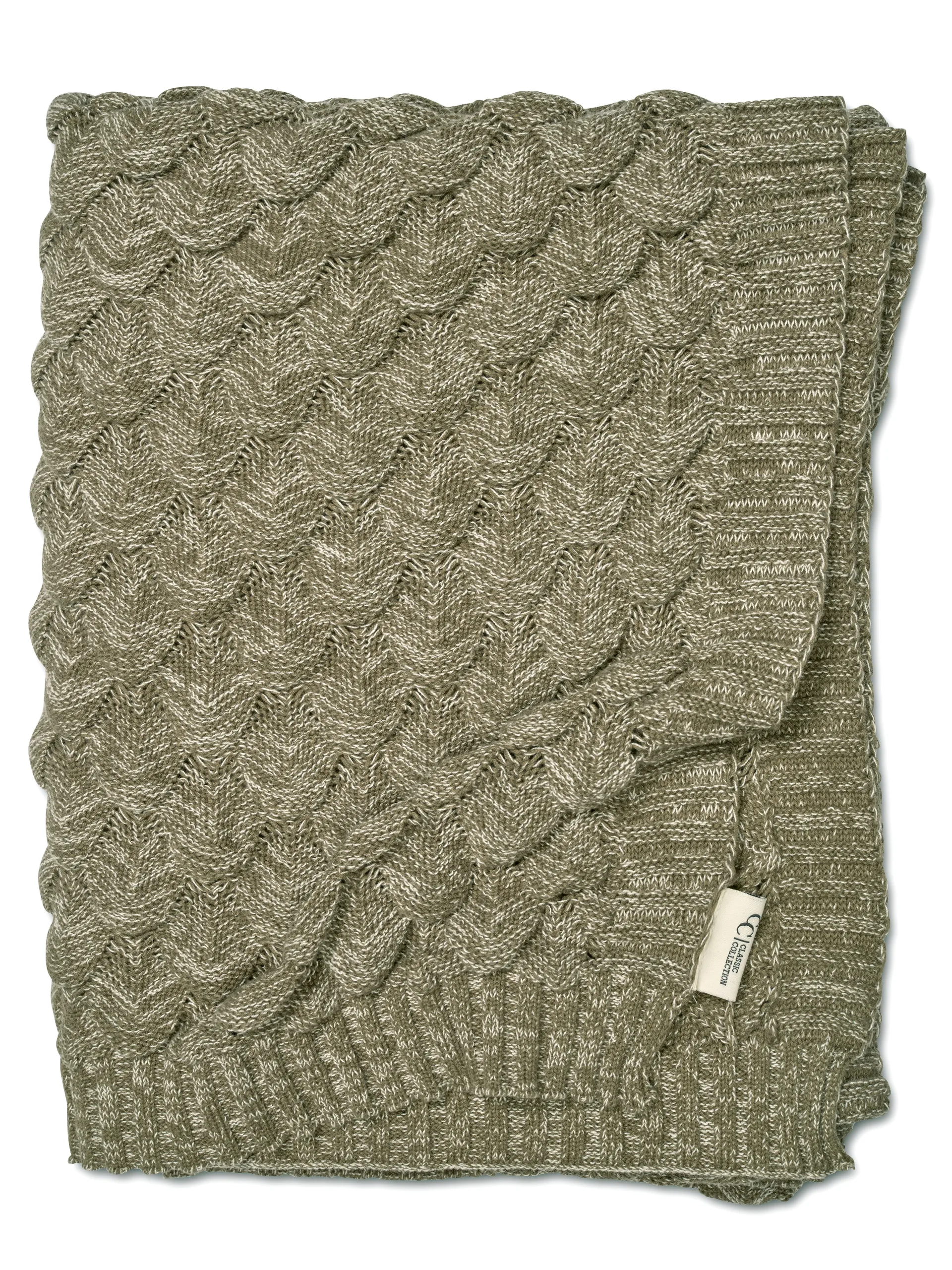 Plaid Gems 130 x 170cm, Vert Classic Collection