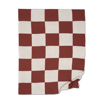 Plaid Square 130x170 cm - Marron foncé - Classic Collection