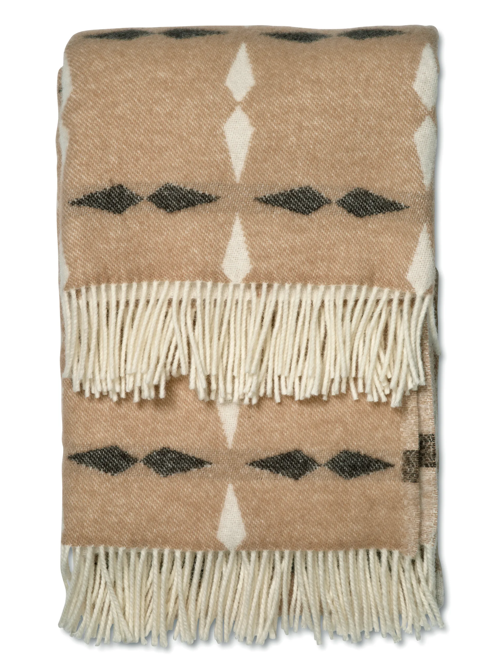 Plaid Tile 130x180 cm, Beige Classic Collection