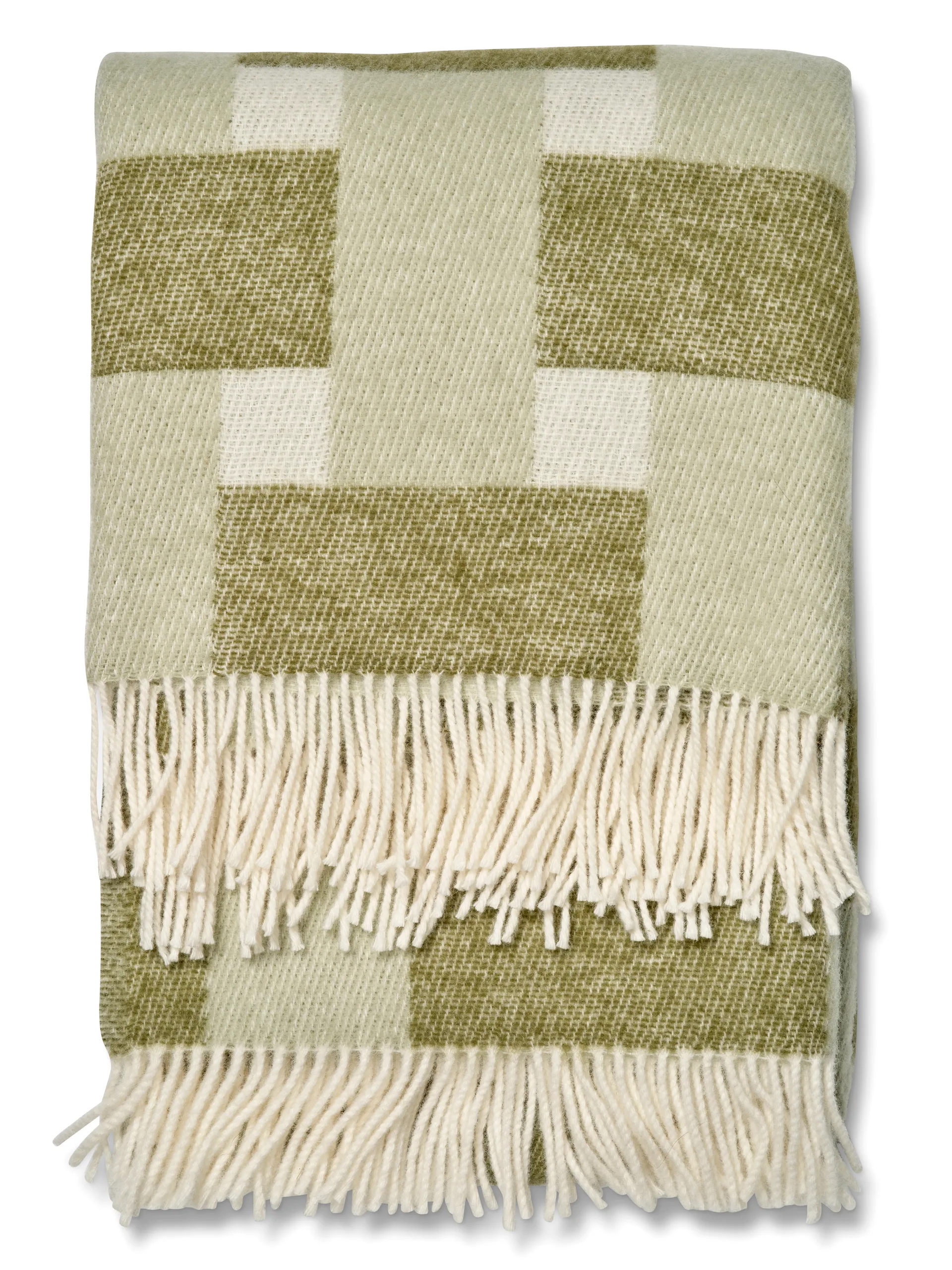 Plaid Weave 130x180 cm, Vert Classic Collection