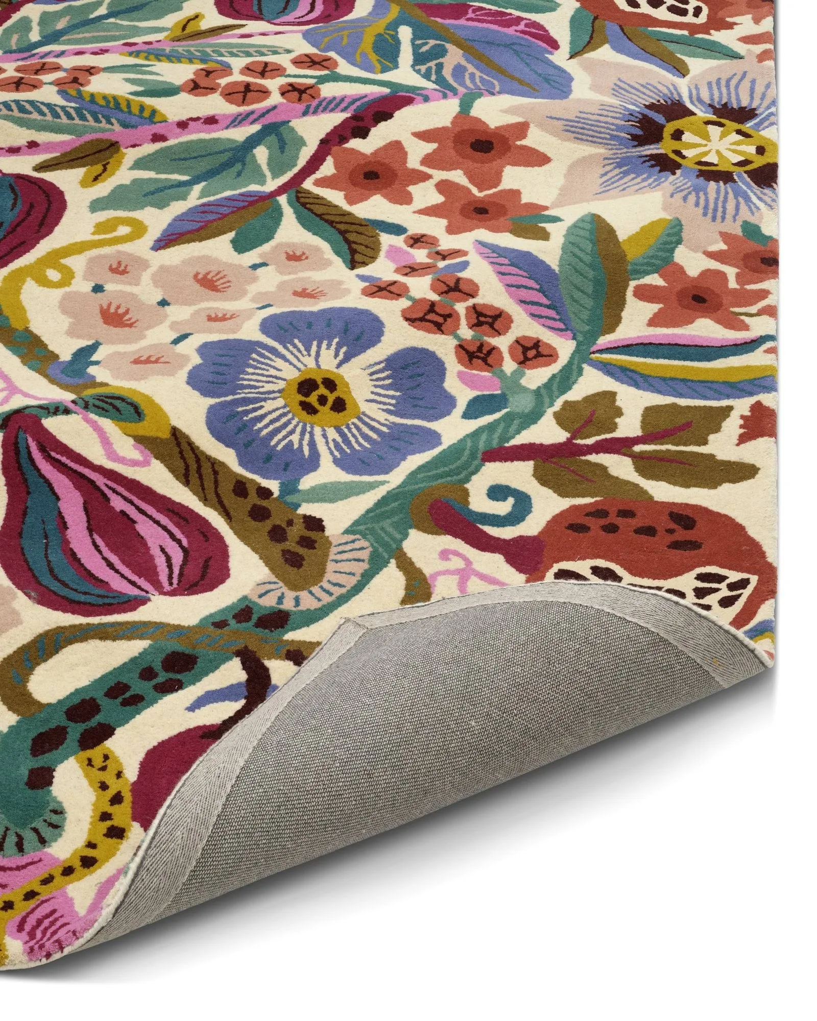 Pomegranate tapis, Blanc-multi, 200x300 cm Classic Collection