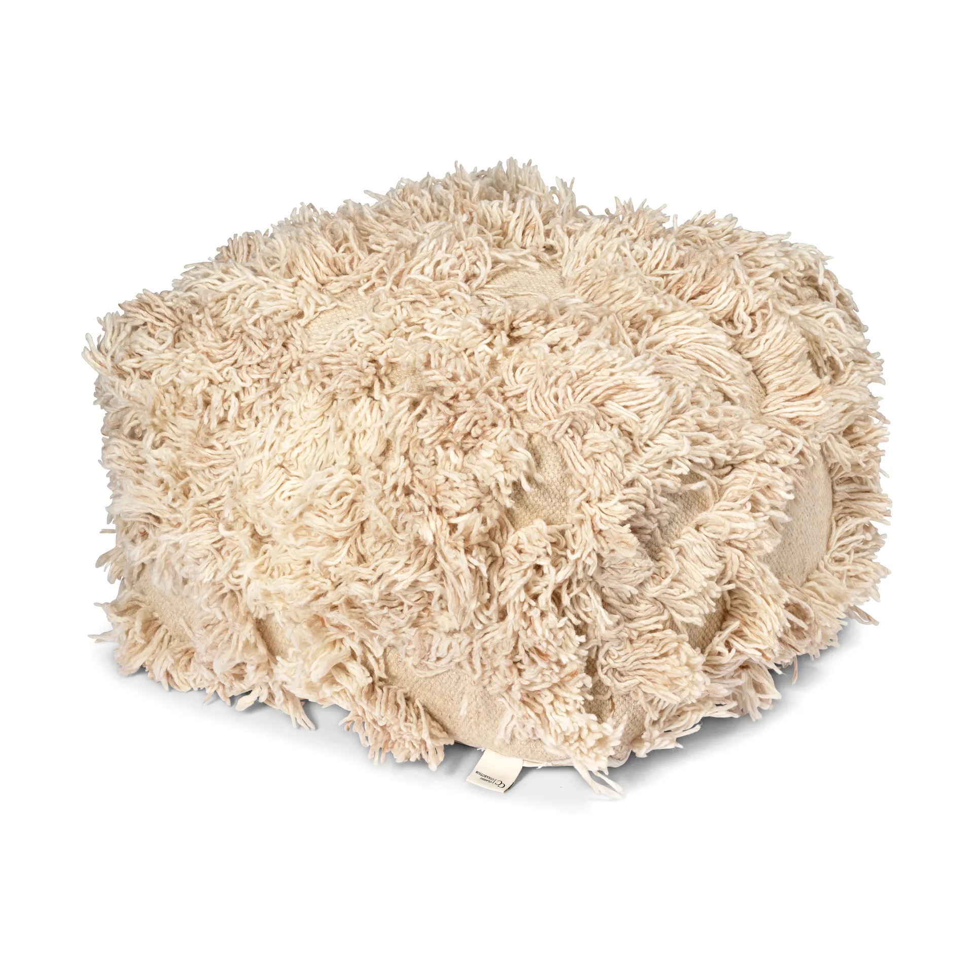 Pouf Rio 55x55 cm, Beige Classic Collection