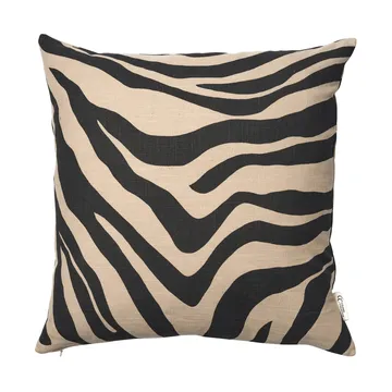 Savannah housse de coussin - Beige-noir, 50x50 cm - Classic Collection