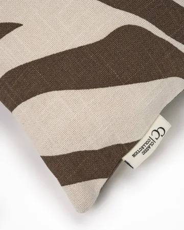 Savannah housse de coussin - marron-off white, 50x50 cm - Classic Collection