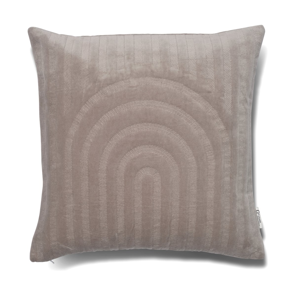 Classic Collection Taie Arch 50x50 cm Morning Dove | Design Scandinave | Housses de coussin | Gris