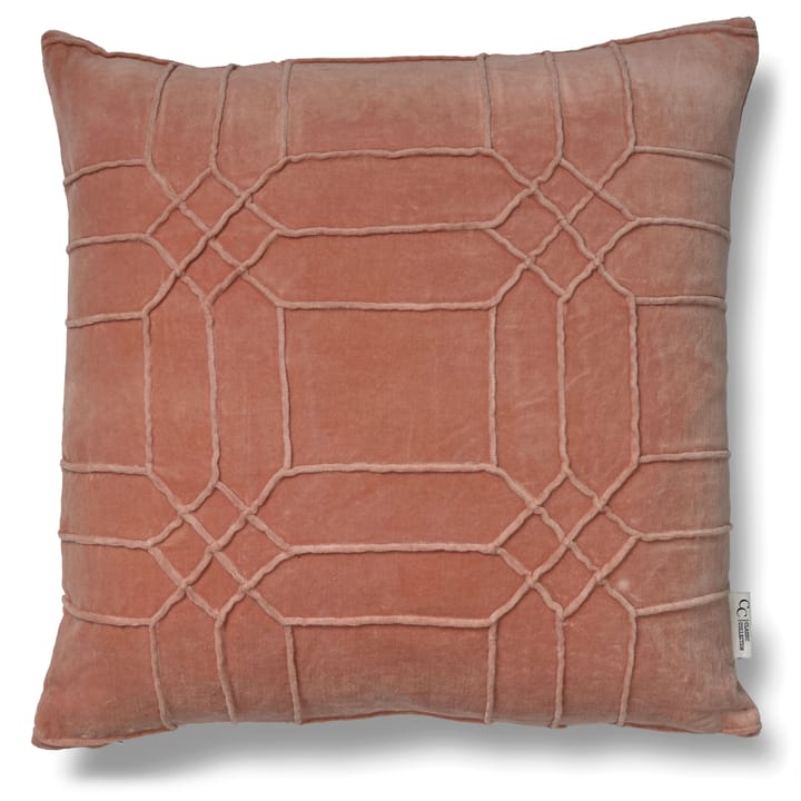 Taie Delhi 50x50 cm - Dusty coral - Classic Collection