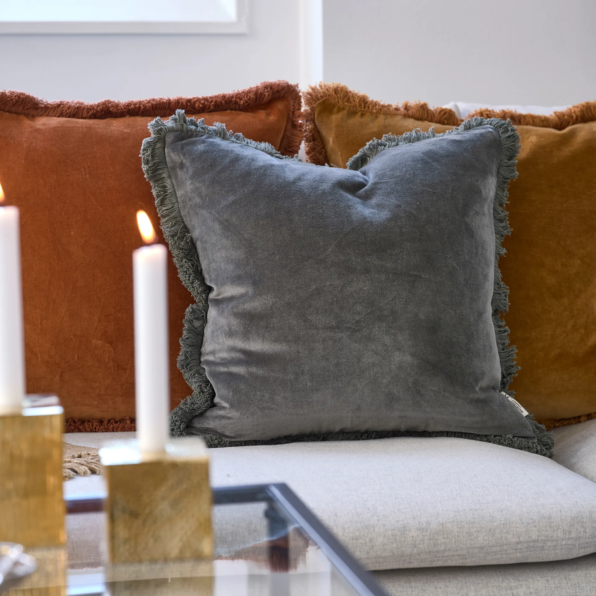 Taie Paris 50 x 50cm, Glazed ginger Classic Collection