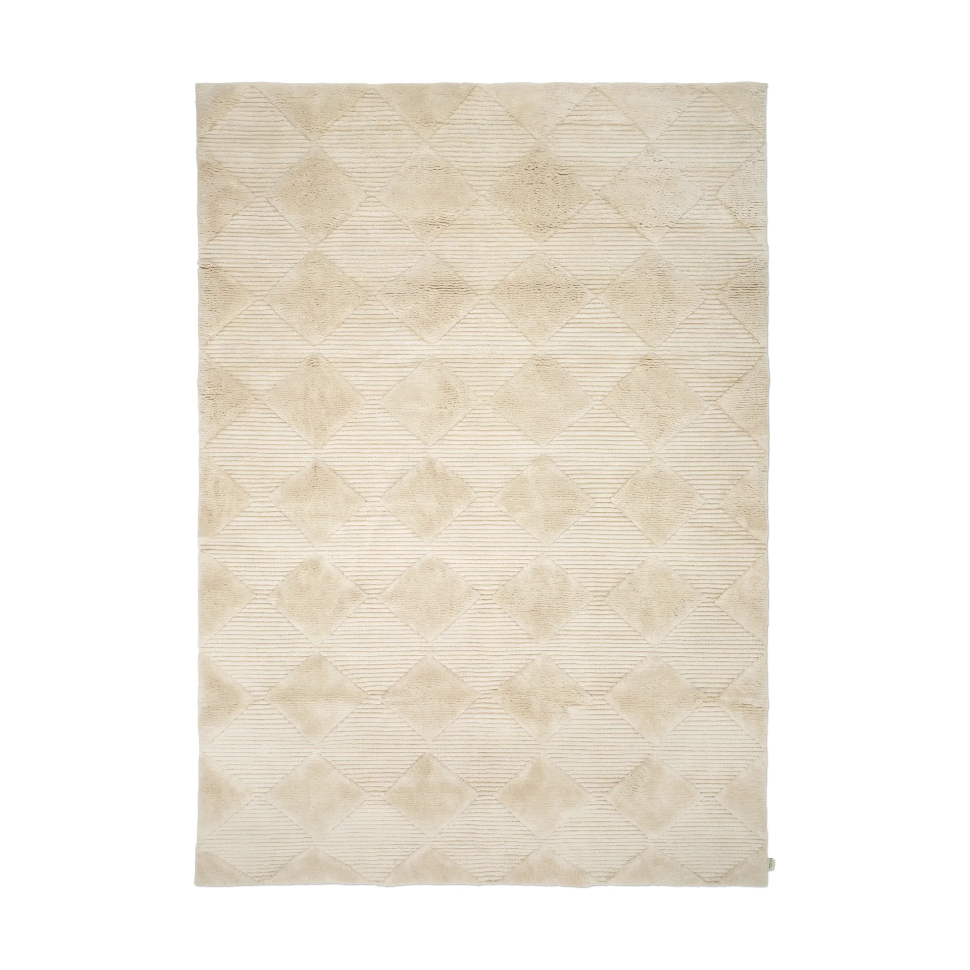 Tapis Berber, Ivory, 170x230 cm Classic Collection
