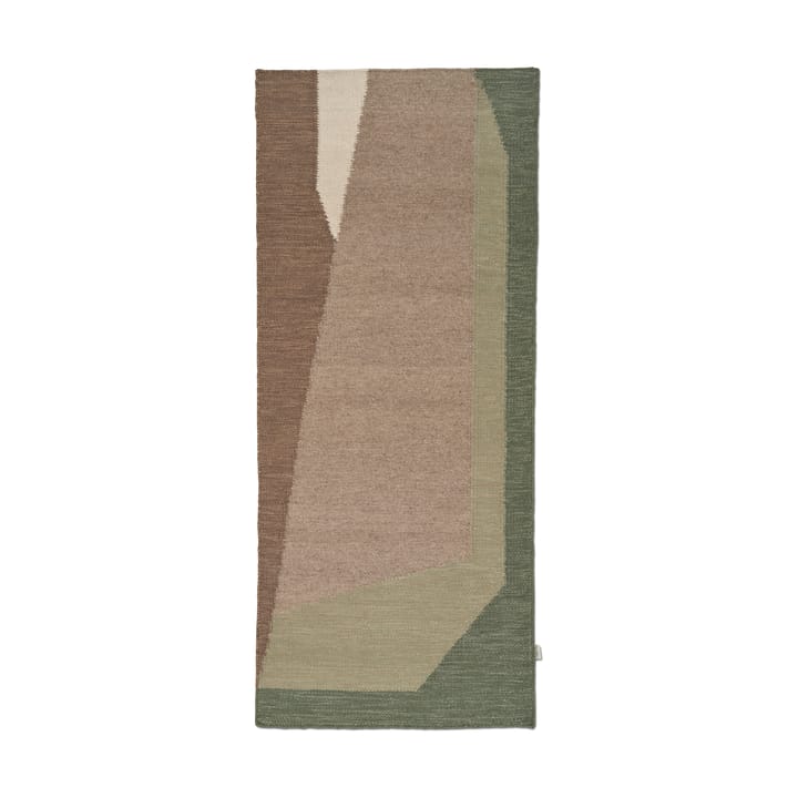 Tapis de couloir Levels - Green, 80x200 cm - Classic Collection