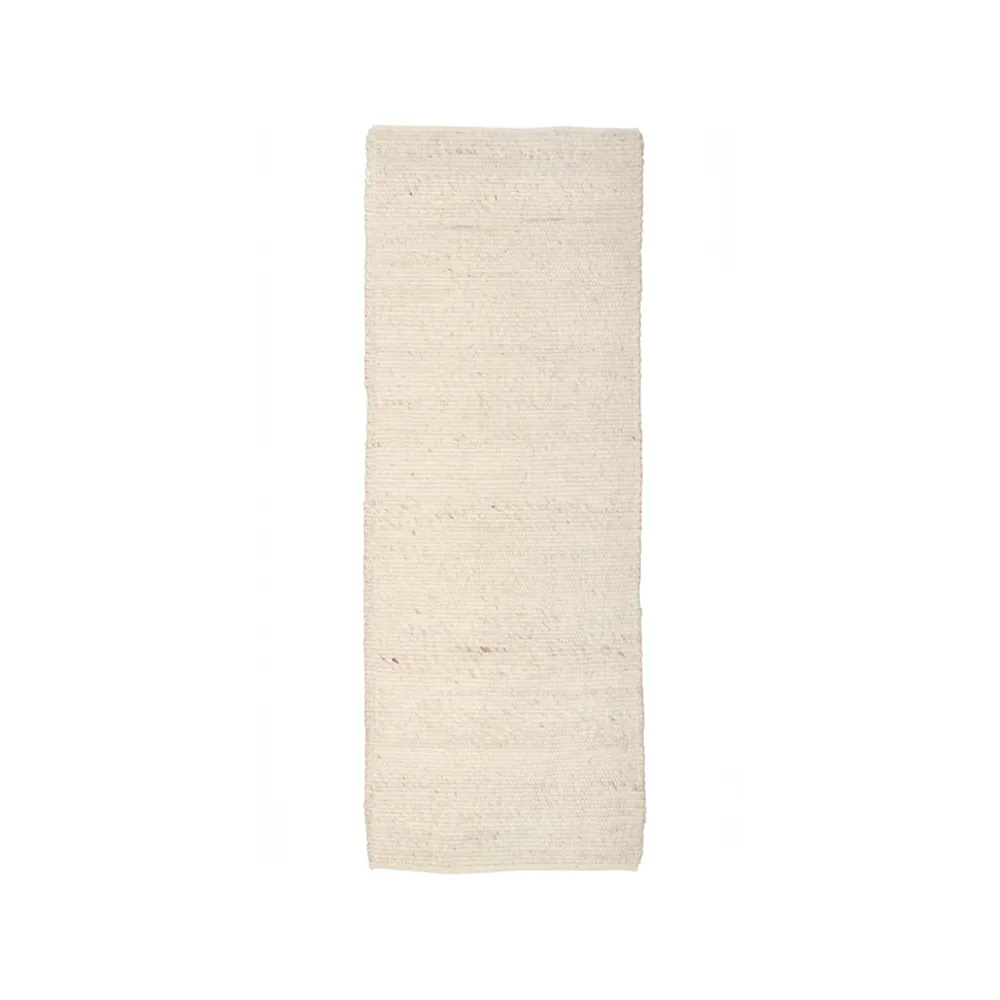 Tapis de couloir Merino, Blanc, 80x150 cm Classic Collection
