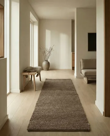 Tapis de couloir Merino - Marron, 80x200 cm - Classic Collection