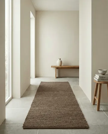 Tapis de couloir Merino - Marron, 80x200 cm - Classic Collection