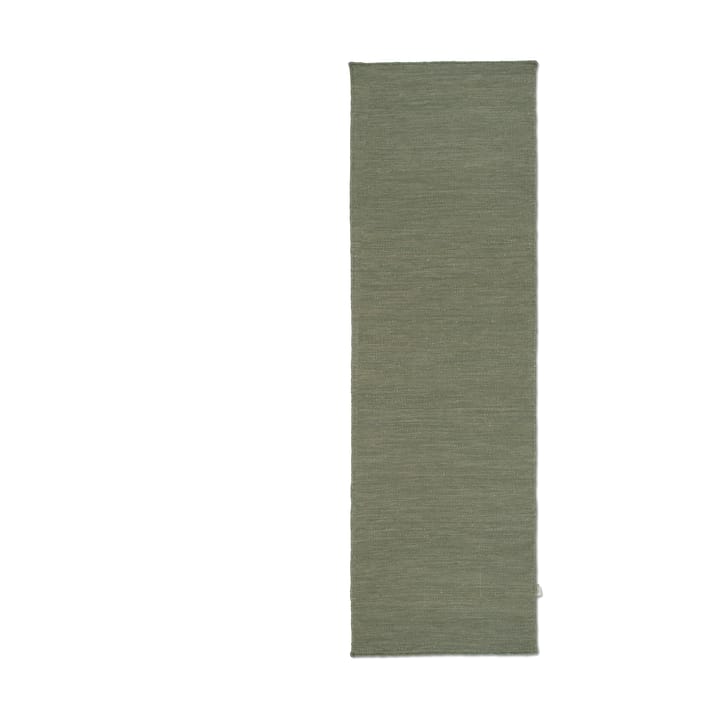 Tapis de couloir Plain - Green, 80x250 cm - Classic Collection