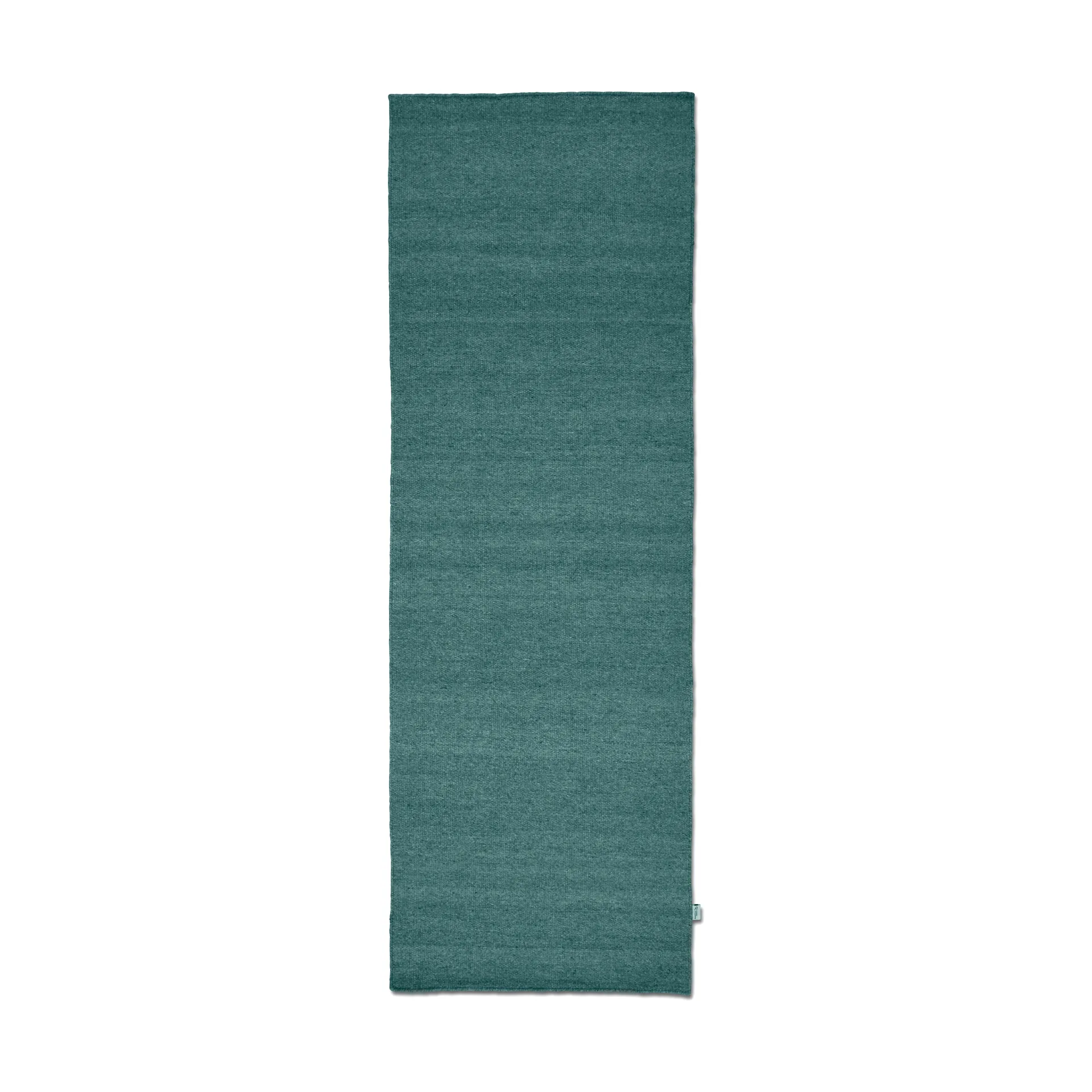 Tapis de couloir Plain, Teal, 80x250 cm Classic Collection