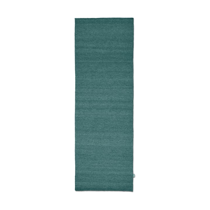 Tapis de couloir Plain - Teal, 80x250 cm - Classic Collection