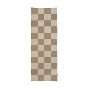 Tapis de couloir Square - Blanc-naturel, 80x200 cm - Classic Collection