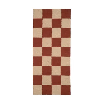 Tapis de couloir Square - Brown-naturel, 80x200 cm - Classic Collection