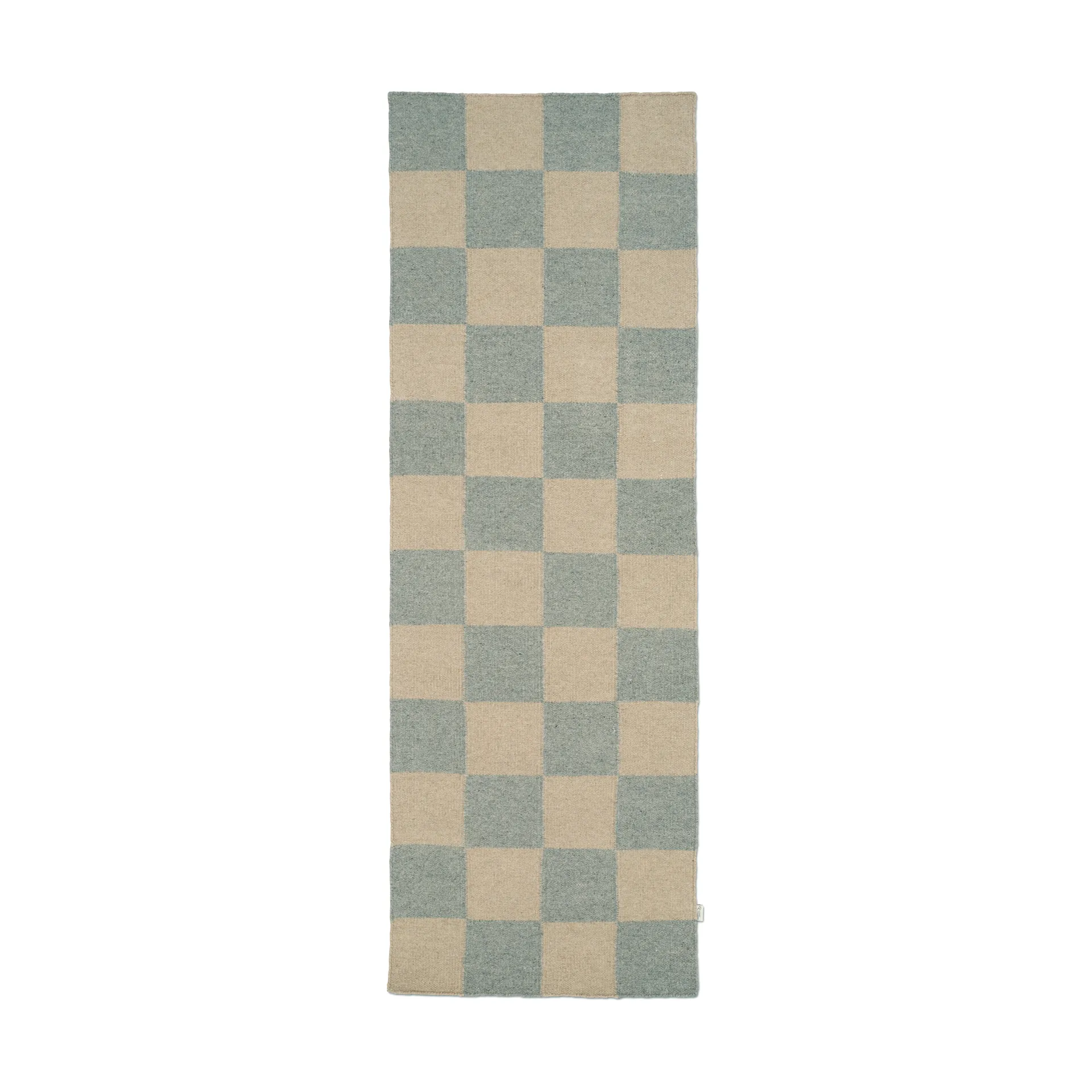 Tapis de couloir Square, Gris-naturel, 80x240 cm Classic Collection
