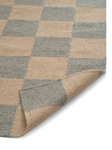 Tapis de couloir Square - Gris-naturel, 80x240 cm - Classic Collection